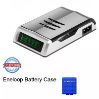 Jual Smart Quick Charger AA Atau AAA C905W Free Eneloop Battery Case Murah