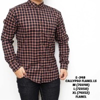 Jual Sanvanina Kemeja Flanel Pria Callypso Flanel LS Murah