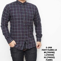 Jual Sanvanina Kemeja Flanel Pria Foxy Flanel LS Murah
