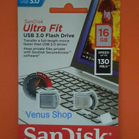 Jual SANDISK FLASHDISK 16 GB ULTRA FIT CZ43USB 3.0 UP TO 130 MB/S - 16GB Murah