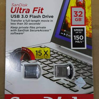 Jual SANDISK FLASHDISK 32GB ULTRA FIT CZ43 USB 3.0 / ULTRA FIT 32 GB CZ 43 Murah