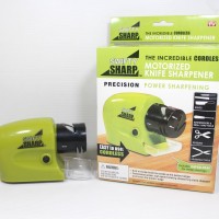 Jual New Swifty Sharp Pengasah Pisau gunting otomatis elektrik knife Murah