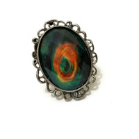 Cincin Etnik Bali Batu Akik Giok Aksesoris Korea Choker Boho