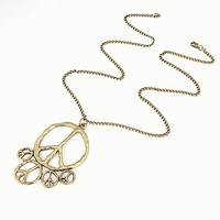 Jual Kalung Peace Etnik India Bali Vintage Klasik Murah Panjang Kor Murah