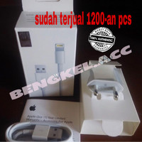 Jual adaptor kabel charger iphone 5 5s 5c 6 6+ ipad mini 5 lightning ORIGIN Murah