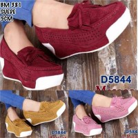 Jual wedges sneaker wanita terbaru termurah BM 381 Murah