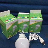 Jual Ready Lampu Bohlam USB Kabel 7 watt Grosir Termurah Murah