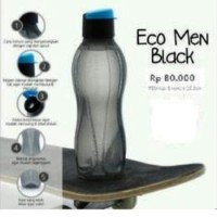Jual Tupperware Eco Bottle 750 ml Eco Men Black Tempat Minum Botol 750ml Murah
