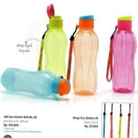 Jual Tupperware Eco Bottle 500 ml Flip Top Tempat Minum Botol 500ml Fliptop Murah
