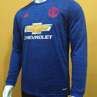 Jual JERSEY MANCHESTER UNITED MU AWAY LONG SLEEVE LS 2016/2017 GRADE ORI Murah
