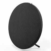 Jual Vivan VSB810 Bluetooth V4.1 Fashionable Linen Mesh Round Speaker Black Murah
