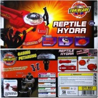Jual Paket Lengkap Tor Blade Reptile Hydra - Gasing Petarung Murah