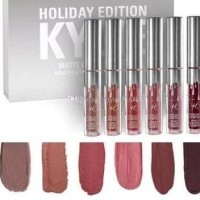 Jual Kosmetik Korea Holiday Hexa - / Kylie Birthday Edition Isi 6 Lip Kit Murah
