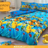 Jual Bedcover Kintakun D'Luxe Uk.180 X 200 Motif Pokemon Go Murah