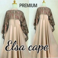 Jual Baju Wanita Cewek Dress Atasan Terbaru LD ELSA CREAMY Murah