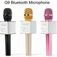 Jual Mic Karaoke KTV Q9 Bluetooth Wireless Microphone with Speaker Karaoke Murah