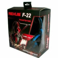 Jual Headset Gaming Rexus F-22 / F22 / F 22 Headset Gaming Murah