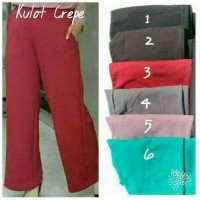 Jual KULOT CREPE MURAH , grosir , celana murah , baju murah Murah