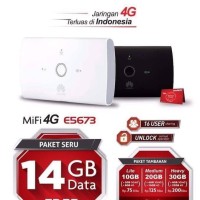 Jual MIFI 4G LTE Huawei E5673 UNLOCKED Free Telkomsel 14gb GRS RESMI Murah