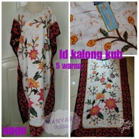 Jual Daster Kencana Ungu - Longdress Kalong Jumbo - Batik Kencana Ungu Murah