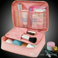 Jual Terlaris Tas Kosmetik Korea Style Organizer Motif Bunga Murah