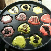 Jual Murah ! Panci Cetakan Teflon 12 Lubang Variasi Kue HAPPY CALL Murah