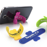 Jual stand hp handphone mount docking mini elastis TOUCH-U murah - HCR009 Murah