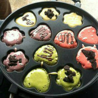 Jual Termurah Panci Cetakan Teflon 12 Lubang Variasi Kue HAPPY CALL Murah