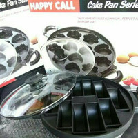 Jual Paling Murah Panci Cetakan Teflon 10 Lubang Kue PUKIS HAPPY CALL Murah