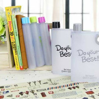 Jual Murah ! New Memo Bottle Do Your Best Doff / Botol Minum Plastik Memo B Murah