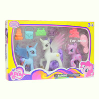 Jual DISKON Figure Little Pony Isi 3pcs No. 201 - Mainan Anak Perempuan Murah
