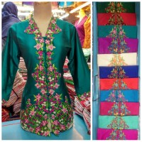 Jual Kebaya Atasan Encim Bordir Kombinasi 4 Benang Murah