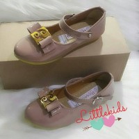 Jual sepatu anak BALLERINA Brown#ballerina shoes#sepatu ball Limited Murah