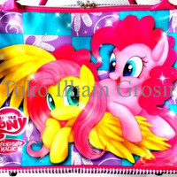 Jual NEW Tas Travel / Tas Renang / Koper Anak (Bisa Selempang) Little Pony Murah