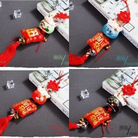 Jual CT001 Gantungan Mobil Lucky Cat Maneki Neko Kucing Hoki Gantungan Ruma Murah
