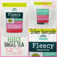 Jual Promo Fleecy Bangle Tea ~ Teh Pelangsing ~ 25 bag @2gr~ ADA STIKER Murah