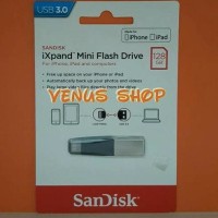 Jual SANDISK IXPAND MINI 128GB USB 3.0 / DUAL DRIVE 128 GB FOR IPAD IPHONE Murah