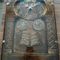 Jual Unik Jam Dinding Arab Diamond Angka dan Motif Timbul Diskon Murah