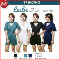 Jual Leslie Cutout Romper Murah