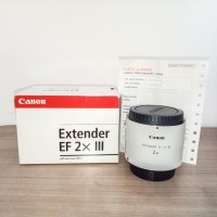 Jual Canon Extender EF 2x Mark III 3 TC Tele Converter seperti baru Murah
