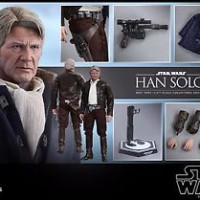 Jual HOT TOYS Star Wars The Force Awakens Han Solo Harrison Ford 1/6 Figure Murah