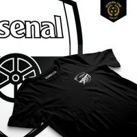 Jual Kaos Distro Bola - Arsenal - AFC BADGE Murah