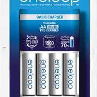 Jual CHARGER PANASONIC AA/AAA + 2 BATTERY ENELOOP AA 2000AH Murah