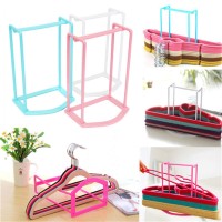 Jual TEMPAT GANTUNGAN BAJU CLOTHES HANGER ORGANIZER HANGER CADDY Murah