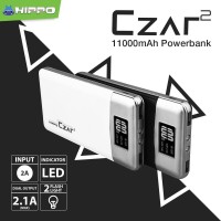 Jual Hippo Power Bank Czar 2 11000 mAh Original Termurah Berkualitas Murah