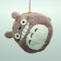 Jual Pouch Purse Small Plush Bag TOTORO - Studio Anime GHIBLI Characters Murah
