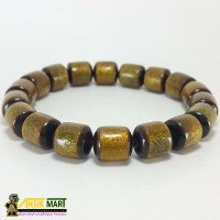GELANG TALI ARUS FULL EMAS BULAT TABUNG BURUSAN 10MM