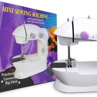 Jual MESIN JAHIT MINI PORTABLE GT-202/FHSM-202 NEW ADA LAMPUNYA Murah