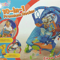 Jual maiinan anak berkualitass Bouncer Sugar Baby Premium Rocker Circus Car Murah
