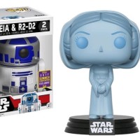 Jual Funko POP! Star Wars - Princess Leia (Holographic) & R2-D2 (2-Pack) Murah